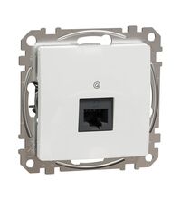 Mecanism priza RJ45 UTP cat.6, incastrat, alb, Sedna Design, Schneider, SDD111461