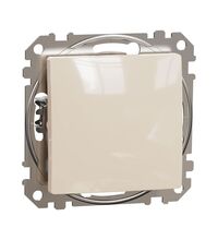 Mecanism intrerupator cap scara 16A Schneider, incastrat, bej, Sedna Design, SDD112166