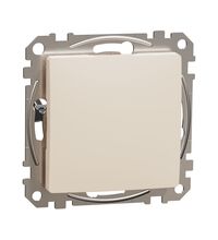 Tasta falsa unitara Schneider, bej, Sedna Design