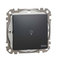 Mecanism intrerupator 10A Schneider, incastrat, antracit, IP44, Sedna Design, SDD214132