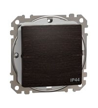 Mecanism intrerupator cap scara 10A Schneider, incastrat, wenge, IP44, Sedna Design, SDD281106