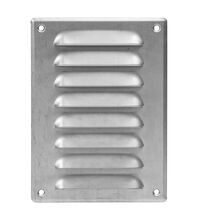 Grila de ventilare, metalic, rectangular, 140x190mm, argintiu, MR14105-2628, Europlast, MR1419Zn