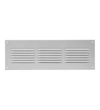 Grila de ventilare, metalic, rectangular, 300x100mm, alb, MR1010-5050, Europlast, MR3010