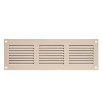 Grila de ventilare, metalic, rectangular, 300x100mm, bej, MR1010-5050, Europlast, MR3010Y