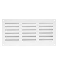 Grila de ventilare, metalic, rectangular, 300x150mm, alb, MR1010-5050, Europlast, MR3015