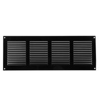 Grila de ventilare, metalic, rectangular, 400x150mm, negru, MR1010-5050, Europlast, MR4015M
