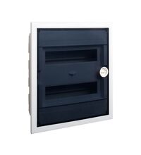 Tablou electric PVC, 36 module, incastrat, Noark, IP40, cu usa mata, PXF, 101531