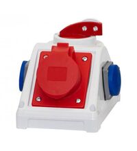 Tablou organizare santier trifazic/monofazic, IP44, 230/415VAC, 16A, F-ELEKTRO, F3.0006