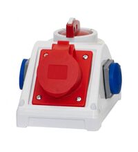 Tablou organizare santier trifazic/monofazic, IP44, 230/415VAC, 16A/32A, F-ELEKTRO, F3.0024