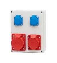 Tablou organizare santier trifazic/monofazic, IP44, 230/415VAC, 16A/32A, F-ELEKTRO, F3.0097