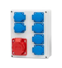 Tablou organizare santier trifazic/monofazic, IP44, 230/415VAC, 16A/32A, F-ELEKTRO, F3.0773