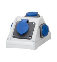 Tablou organizare santier trifazic/monofazic, IP44, 230/415VAC, 16A/32A, F-ELEKTRO, F3.0814