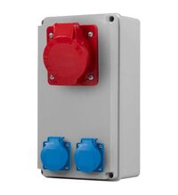 Tablou organizare santier trifazic/monofazic, IP44, 230/415VAC, 16A, F-ELEKTRO, F3.1127