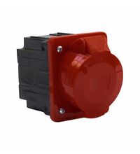 Priza trifazica F-ELEKTRO, IP44, incastrat, 3P+N+E, 32A, F7.0078