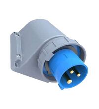 Stecher monofazic F-ELEKTRO, IP67, aplicat, 2P+E, 32A, F7.0118