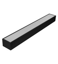 Corp de iluminat LED, 18W, montaj universal, liniar, 4000K, negru, IP20, Lumen