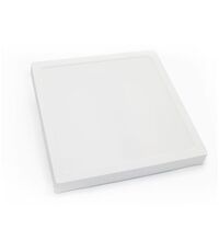 Plafoniera LED, aplicata, patrata, alb, 18W, 6200K, IP20, Lumen