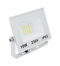 Proiector LED, rectangular, alb, 10W, 3000K, IP65, Lumen, 3-381000