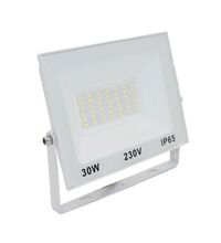 Proiector LED, rectangular, alb, 30W, 3000K, IP65, Lumen, 3-383000