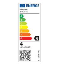 Spot LED, incastrat, negru, unghi de lumina la 120°, trepte-perete, 4W, CCT, IP66, Lumen