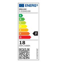 Corp de iluminat LED, cu intrerupator, aplicat, liniar, alb, 18W, 3000K, IP40, Lumen