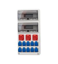Tablou organizare santier trifazic/monofazic, 32 module, IP44, 230/415VAC, 16A, F-ELEKTRO, 76100.116