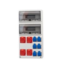 Tablou organizare santier trifazic/monofazic, 32 module, IP44, 230/415VAC, 16A, F-ELEKTRO, 76100.47