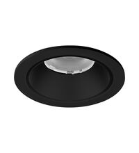 Spot LED, fix, incastrat, rotund, negru, 20W, CCT, IP20, Braytron
