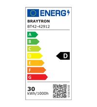 Corp de iluminat stradal LED 29.5W, gri, 4000K, IP66, ST95, Braytron
