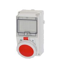 Tablou organizare santier trifazic, 7 module, IP65, 415VAC, , F-ELEKTRO, F3.0313
