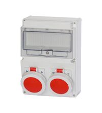 Tablou organizare santier trifazic, 10 module, IP65, 415VAC, , F-ELEKTRO, F3.0318