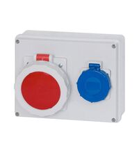 Tablou organizare santier trifazic/monofazic, IP65, 230/415VAC, 16A/32A, F-ELEKTRO, F3.0328