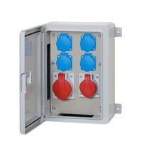 Tablou organizare santier trifazic/monofazic, IP65, 230/415VAC, 16A/32A, F-ELEKTRO, F3.0572