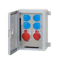 Tablou organizare santier trifazic/monofazic, IP65, 230/415VAC, 16A, F-ELEKTRO, F3.0573