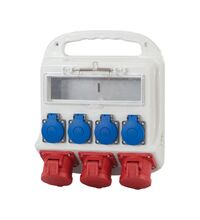 Tablou organizare santier trifazic/monofazic, 11 module, IP44, 230/415VAC, 16A/32A, F-ELEKTRO, F3.1059