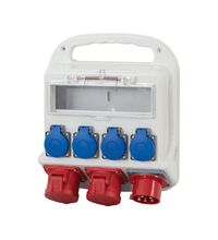 Tablou organizare santier trifazic/monofazic, 11 module, IP44, 230/415VAC, 16A, F-ELEKTRO, F3.1062