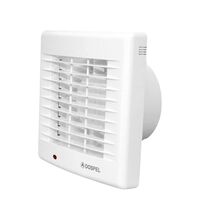 Ventilator axial, pentru perete/tavan, WCH, 120mm, alb, Polo 5, Dospel