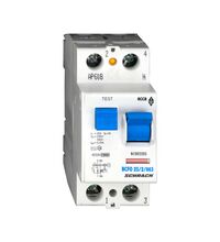 Siguranta automata (disjunctor) cu protectie diferentiala monofazica Schrack, 25A, 30mA, RCCB, tip AC, 10kA, BCF0, BC002203