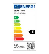 Spot LED, fix, incastrat, rotund, alb, 10W, CCT, IP20, Braytron