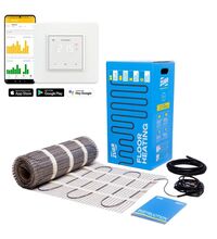 Kit covor incalzire in pardoseala 14m² - 160W/m² ZUBR + termostat inteligent WI-FI terneo sx