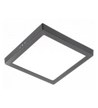Spot LED, tip plafoniera, aplicat, patrat, alb-negru, 24W, 4000K, IP20, Matis Plus, GTV