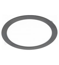 Spot LED, tip panel, incastrat, rotund, alb-negru, 24W, 4000K, IP20, Matis Plus, GTV