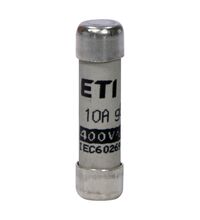 Siguranta fuzibila cilindrica ETI, 8x32mm, gG, 400VAC, 10A, 20kA, 002651006