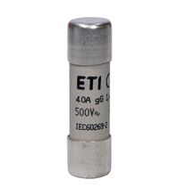 Siguranta fuzibila cilindrica ETI, 14x51mm, gG, 500VAC, 40A, 120kA, 002651034