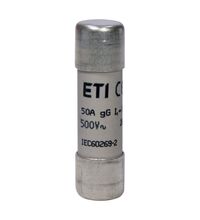 Siguranta fuzibila cilindrica ETI, 14x51mm, aM, 500VAC, 50A, 120kA, 002651035