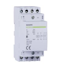 Contactor modular Noark, 24VAC, 4P, 25A, 3ND+1NI, 107019