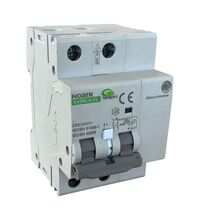 Dispozitiv de detectare a defectelor de arc electric AFDD+RCBO, 2P, 6A, 30mA, curba C, tip A, 6kA, Noark, 113636