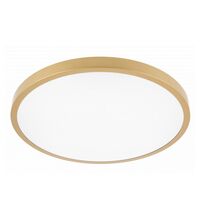 Plafoniera LED, aplicata, rotunda, auriu, 32W, 3000K, IP54, Atol, GTV