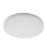 Plafoniera LED, dimabila, aplicata, rotunda, alb, 24W, 3000K, IP54, Besa, GTV