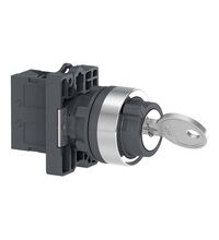 Selector cu cheie si revenire, 1ND, negru, 0-1, Schneider, XA2EG21